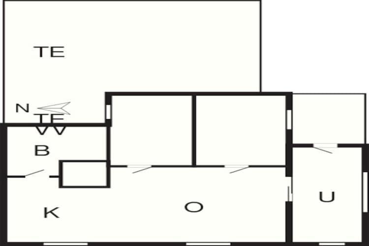 4 Person Holiday Home In R M Lakolk Exterior foto